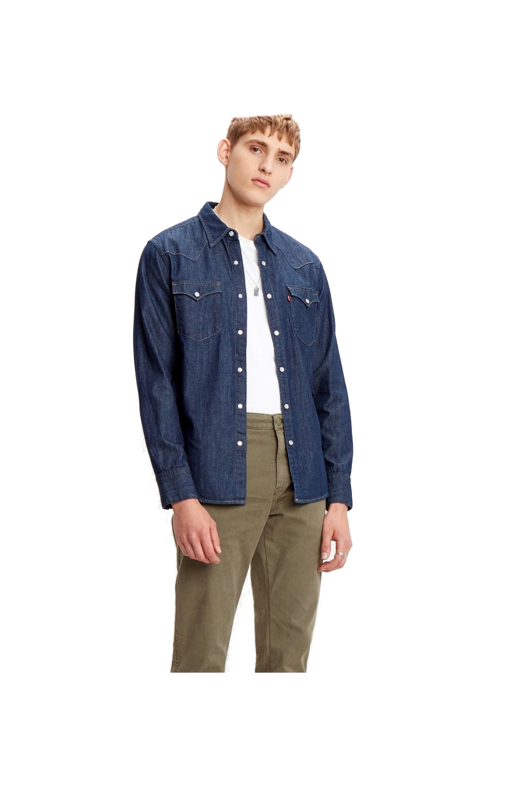Camisa levis sales vaquera hombre